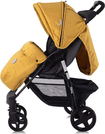 Lorelli Olivia Baby Stroller Suitable from 6+ Months Lemon Curry 6.6kg