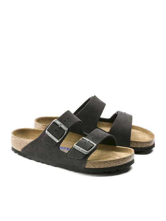 Arizona Men's Sandals Velvet Grey Narrow Fit