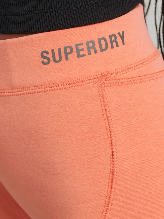 Women's Bike Training Legging High Waisted Orange
