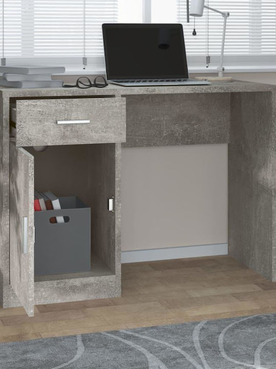 Schreibtisch Holz Grey Concrete 100x40x73cm