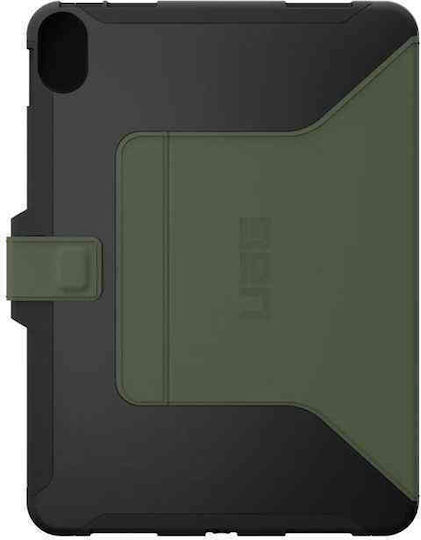 UAG Scout Flip Cover Durable Black Olive iPad 2022 10.9''