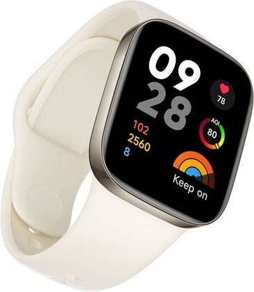Xiaomi Redmi Watch 3 Αδιάβροχο με Παλμογράφο (Ivory)