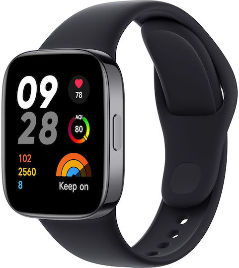 Xiaomi Redmi Watch 3 43mm Rezistent la apă (Negru)