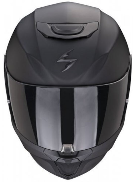 Scorpion EXO-391 Solid Matt Black Motorcycle Helmet Full Face ECE 22.06 with Sun Visor