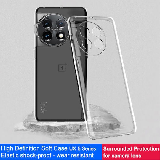 Imak UX-5 Back Cover Σιλικόνης Διάφανο (OnePlus 11)
