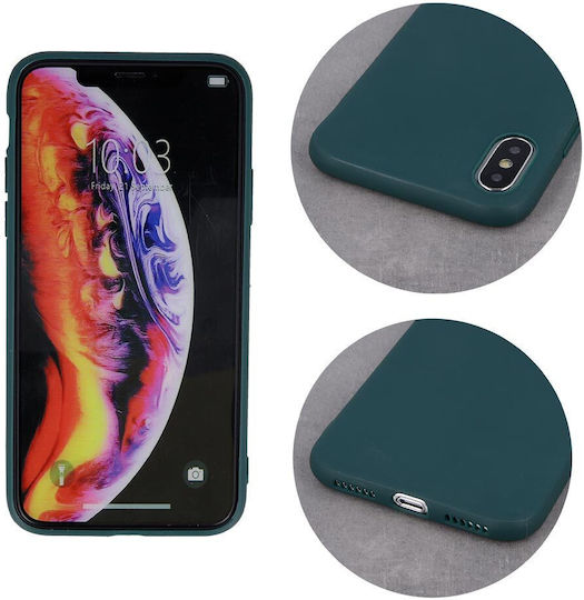 Matt Back Cover Silicone Forest Green (Poco X4 Pro 5G)