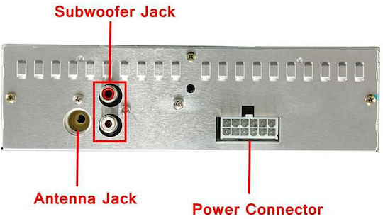 CDX-4101 Auto-Audiosystem 1 DIN (USB)
