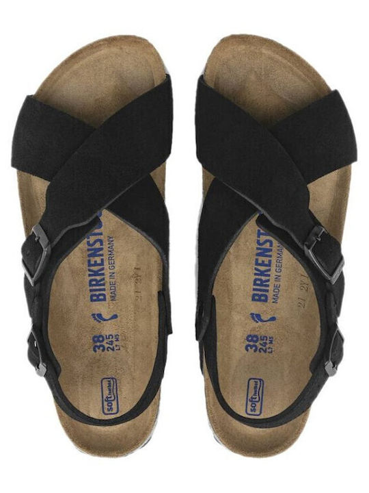 Tulum Γυναικεία Σανδάλια Μαύρα Narrow Fit