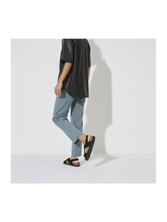 Tulum Γυναικεία Σανδάλια Μαύρα Narrow Fit