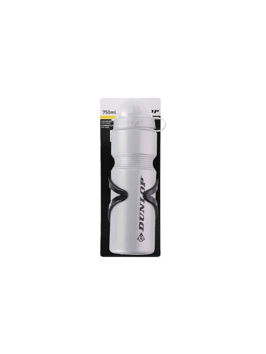 Dunlop Бутилка Пластмаса За колоездене 750мл Сив