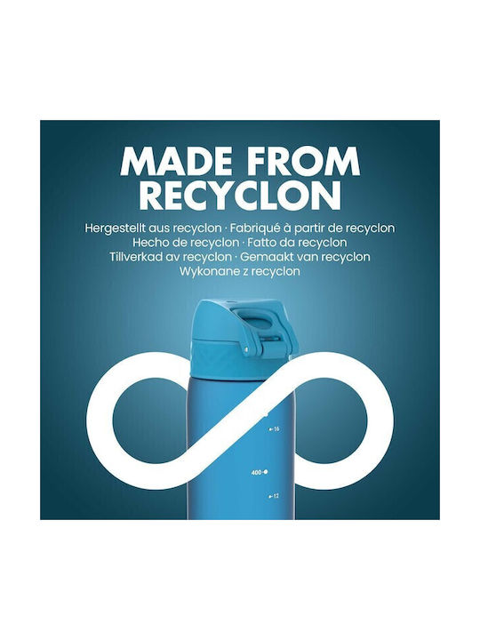 Ion8 Πλαστικό Παγούρι 500ml Μπλε