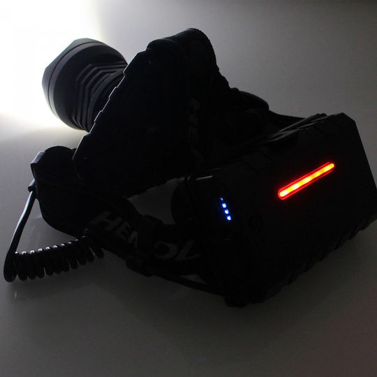 Factory Презареждащ се Челник LED IPX4 с Максимална Яркост 1000лм BL-T70 Черен