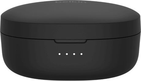 Belkin Soundform Bolt Earbud Bluetooth Handsfree Ακουστικά με Αντοχή στον Ιδρώτα και Θήκη Φόρτισης Μαύρα