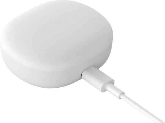 Xiaomi Redmi Buds 4 Lite Bluetooth Handsfree Earphones with Sweat Resistance and Charging Case White