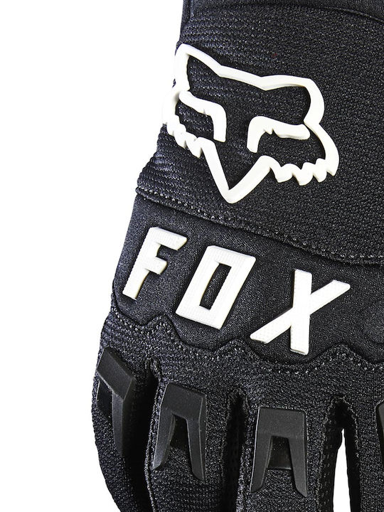 Fox Mx Youth Dirtpaw Summer Children's Motocross Gloves Black/White