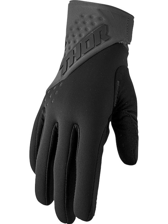 Thor Mx Spectrum Cold Weather Winter Men's Motocross Gloves Black/Charcoal