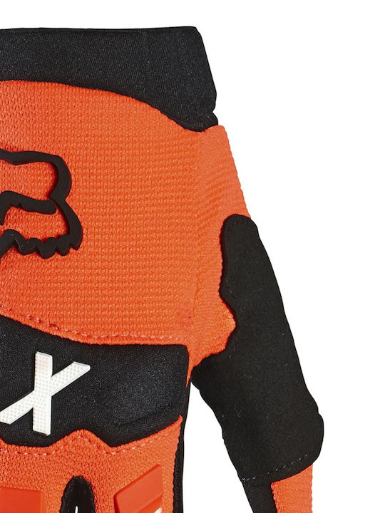 Fox Youth Dirtpaw Sommer Kinder Motocross-Handschuhe Orange/Black