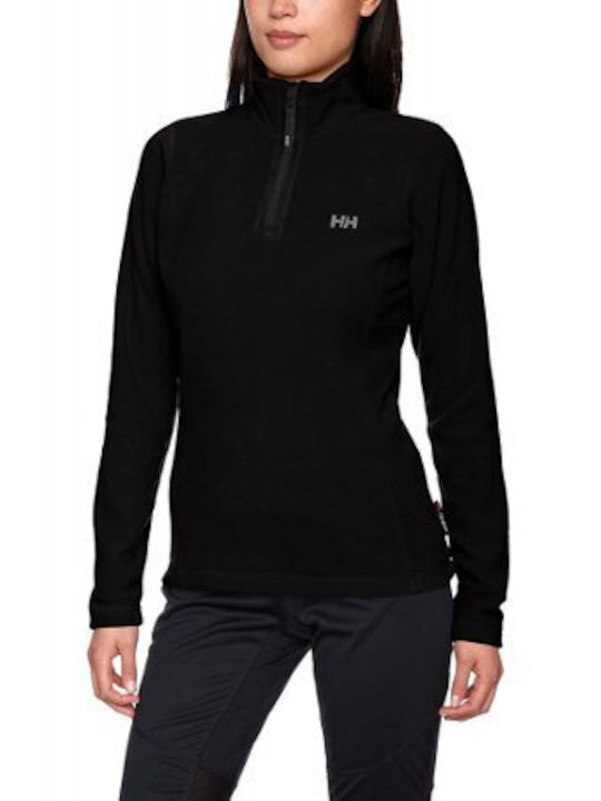 Helly Hansen Daybreaker Damen Thermo Langarmshirt Schwarz