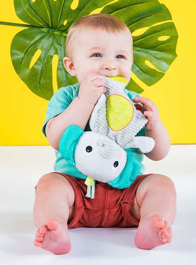 Bright Starts Babytuch Kuscheltuch Elefant Gray