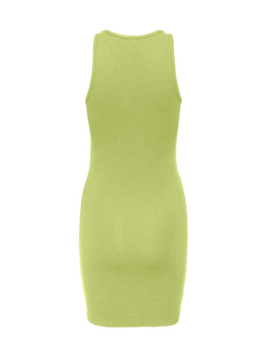 Only Sommer Mini Kleid Lime