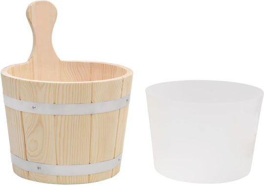 vidaXL Set Sauna Bucket and Ladle 51692