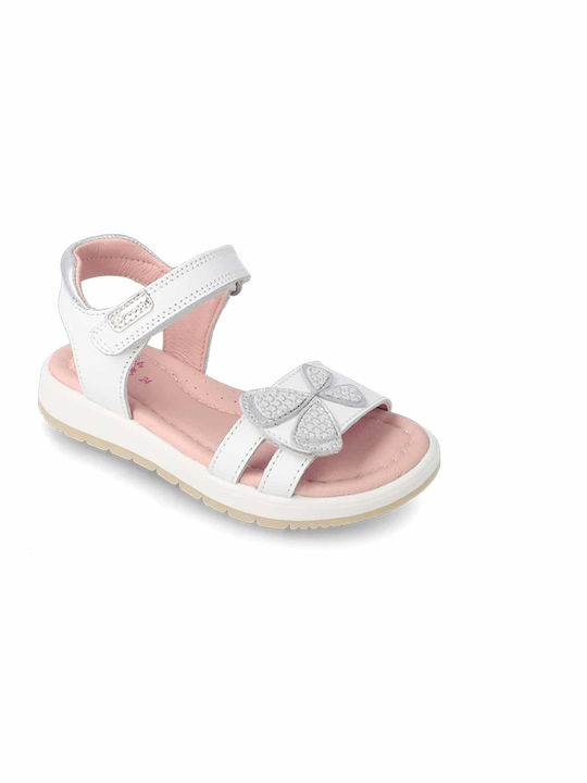 Garvalin Kinder Sandalen Anatomisch Weiß