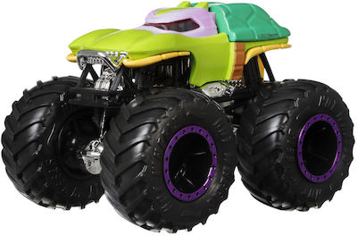 Hot Wheels Demolition Doubles Michelangelo vs Donatello Autoset Heiße Räder Monster Truck Michelangelo vs. Donatello für 3++ Jahre