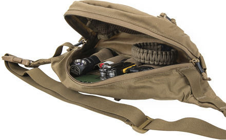 Helikon Tex Βandicoot Waist Pack Cordura Military Pouch Waist made of Cordura Black 2.7lt