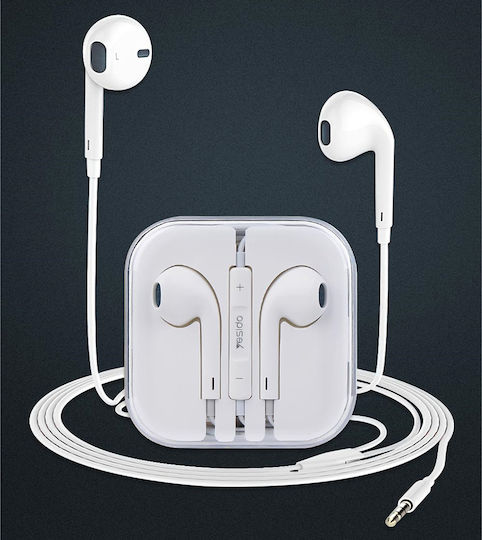 Yesido YH-09 În ureche Handsfree cu Mufă 3.5mm Alb