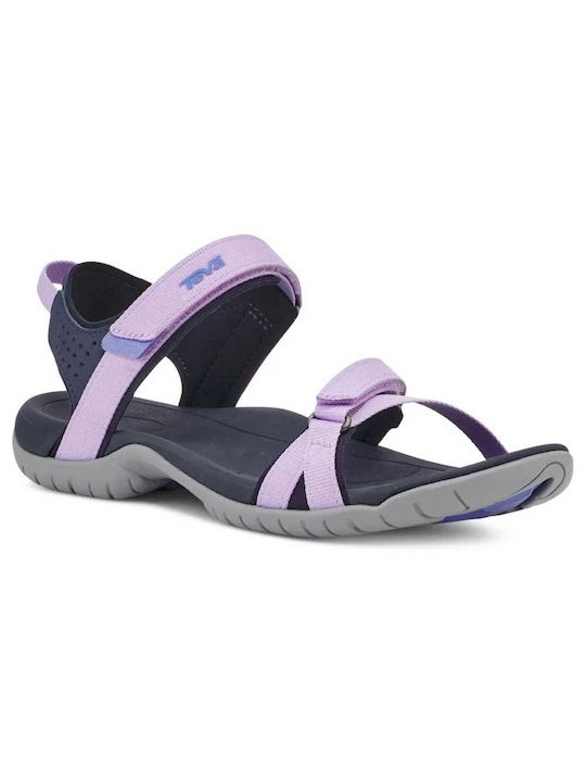 Teva Verra Damen Flache Sandalen in Lila Farbe