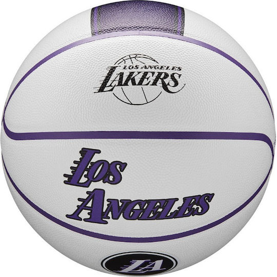 Wilson NBA Team City Collector LA Lakers Basketball Innenbereich / Draußen