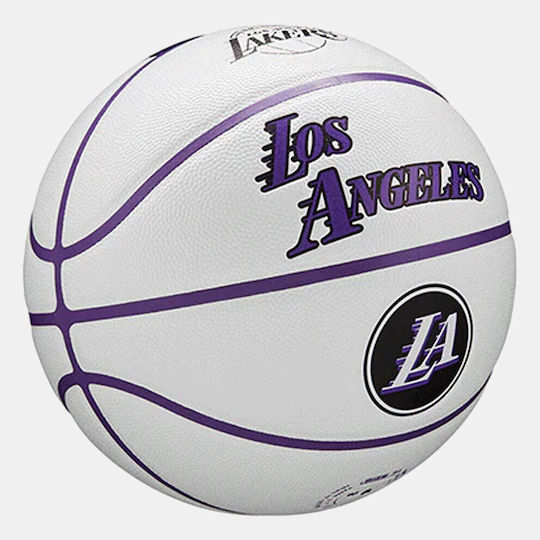 Wilson NBA Team City Collector LA Lakers Basketball Innenbereich / Draußen