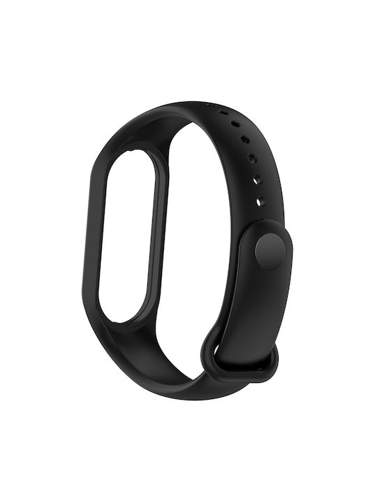 Mijobs Strap Silicone with Pin Black (Smart Band 7) 7312947800455