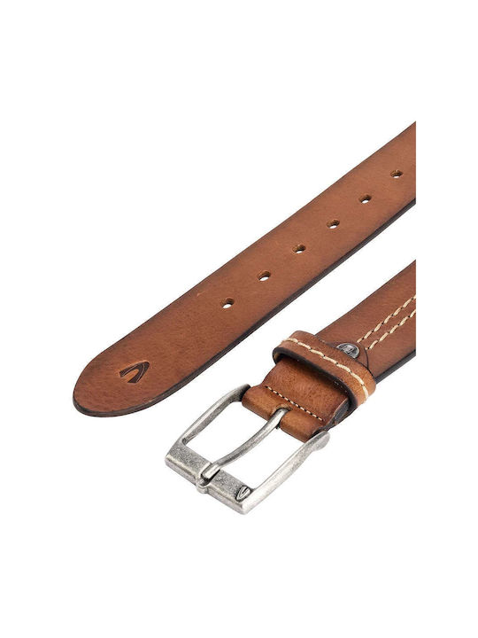 Camel Active Men's Leather Wide Belt Tabac Brown C31-