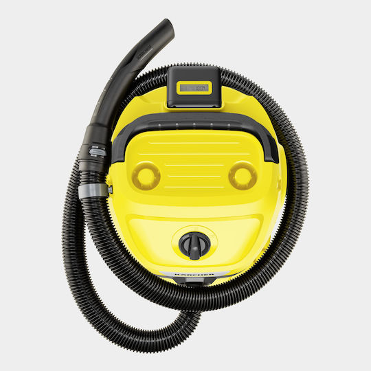 Karcher WD 3-18 S Vacuum Wet / Dry 225W with Plastic Bin 17lt