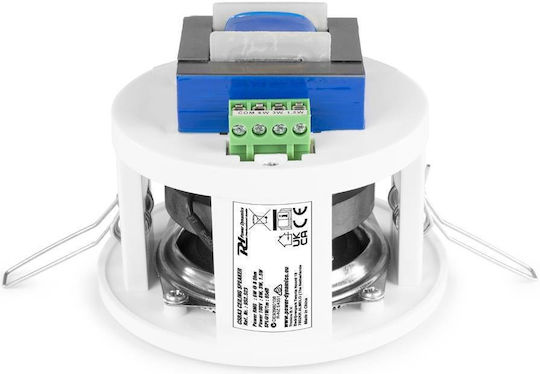 Power Dynamics CSBA3 Ηχείο Οροφής 6W (Τεμάχιο) Λευκό