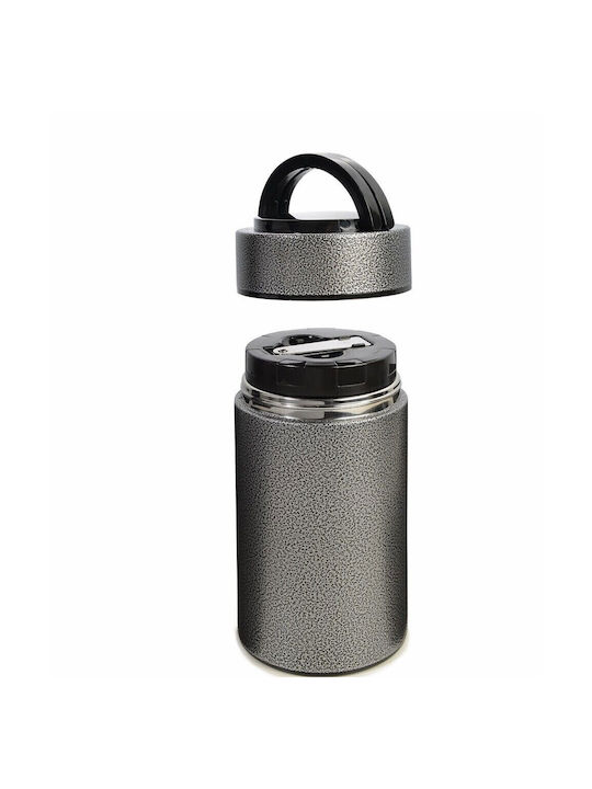 Troika Henkelmann Δοχείο Φαγητού Inox Θερμός Γκρι 900ml