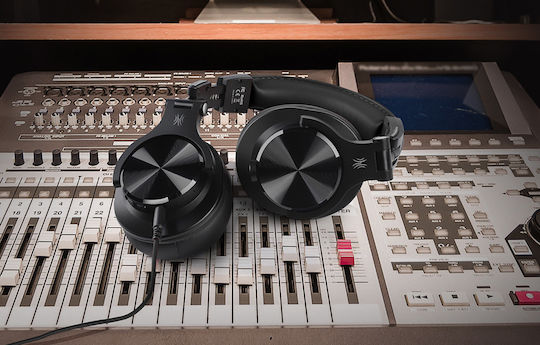 OneOdio Fusion A70 Ασύρματα / Ενσύρματα Over Ear Ακουστικά με 72 ώρες Λειτουργίας Μαύρα