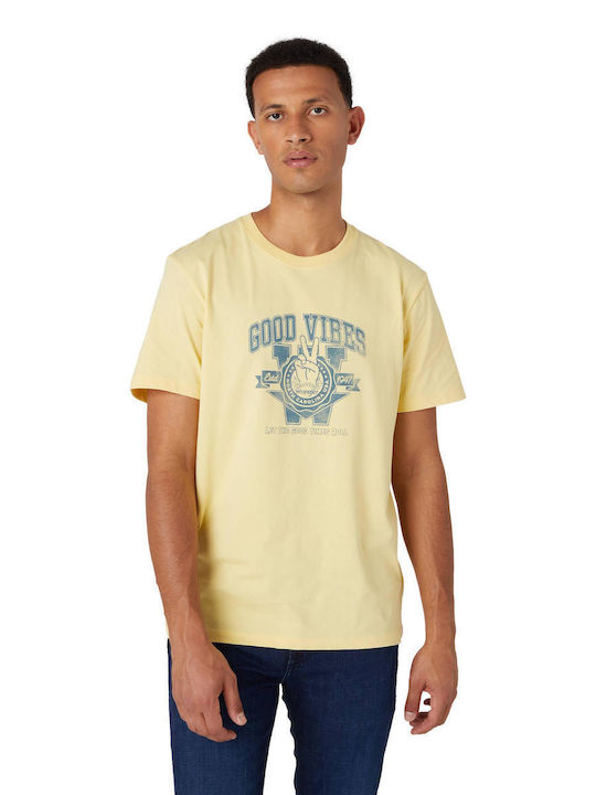 Wrangler T-shirt Beige