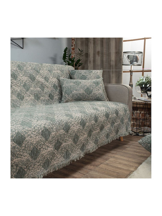 Teoran Ohio Armchair Throw Chenille 150x180cm