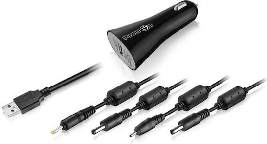 Power On Car Charger 2A with One Port 1xUSB-A Black Color