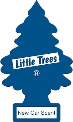 Little Trees Car Air Freshener Tab Pendand New Car