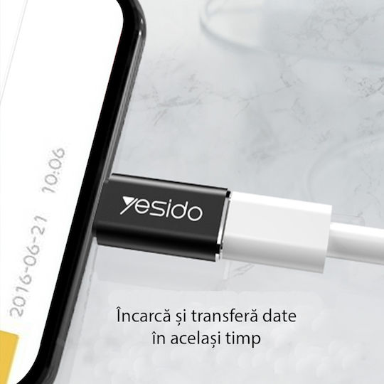Yesido GS03 Converter Lightning male to USB-C female 1pcs