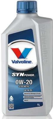 Valvoline Synpower Synthetic Car Lubricant 0W-20 1lt