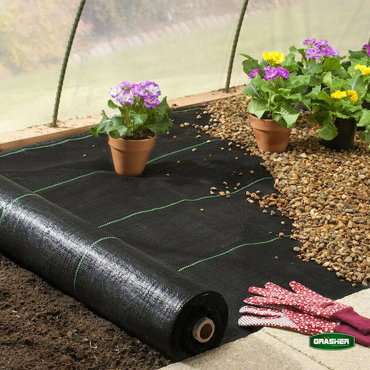 Grasher Ground Cover Fabric 95gr/m² 1x5m Black