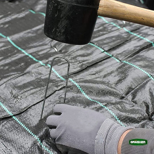 Grasher Ground Cover Fabric 95gr/m² 1x10m Black