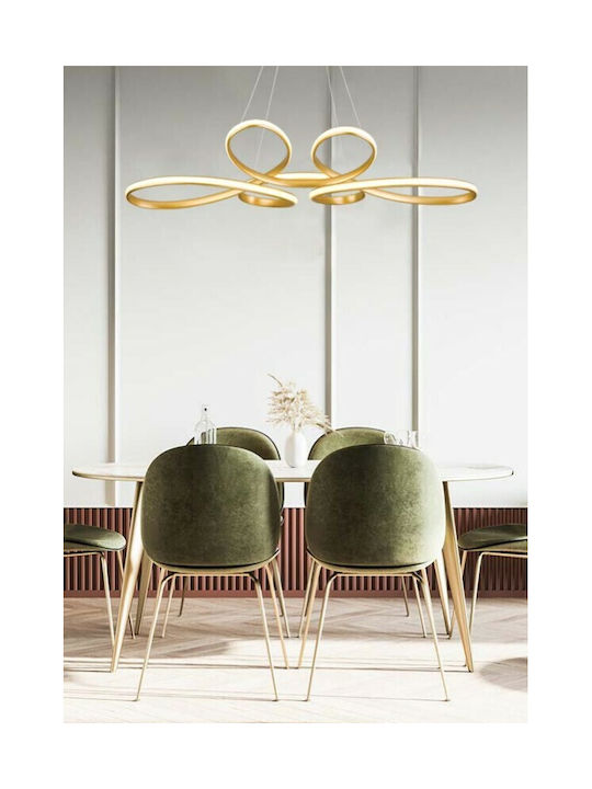 Viokef Jill Pendant Light Gold 102x120x120cm