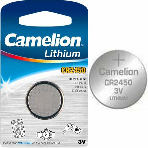 Camelion Batterie Lithium für Uhren CR2450 3V 1Stück
