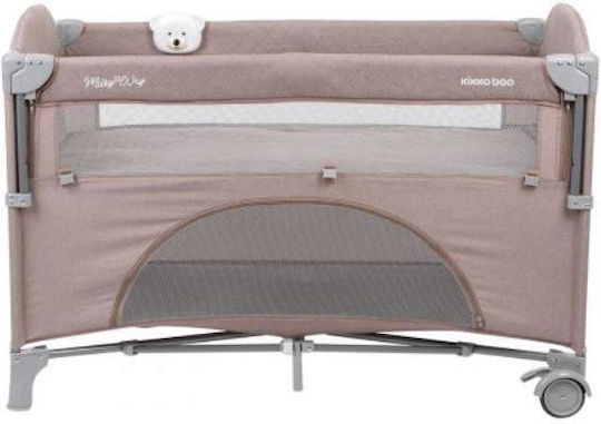 Kikka Boo Milky Way 2023 Playpen 2 Levels with Mattress Gray 125x65cm