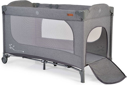 Cangaroo Skyglow Playpen 2 Levels with Mattress Pink 125x62cm